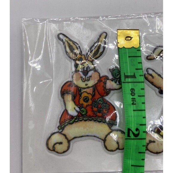 Provo Craft Rascals Puffy Bunny Hop Colorful Stickers Sheet Children Scrapbook - Picture 7 of 12